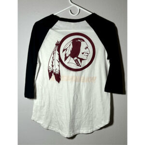Washington Redskins NFL Women’s 3/4 Sleeve T-Shirt “I Love Washington” Sz S NWT